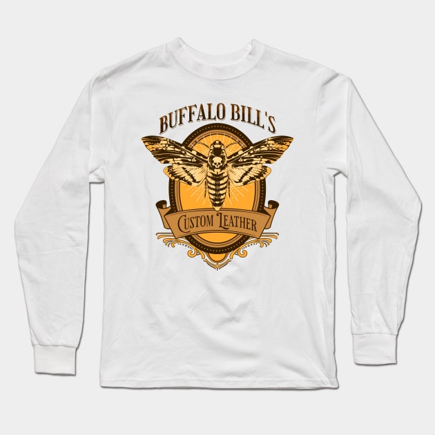 Buffalo Bill's Custom Leather Long Sleeve T-Shirt by hunnydoll